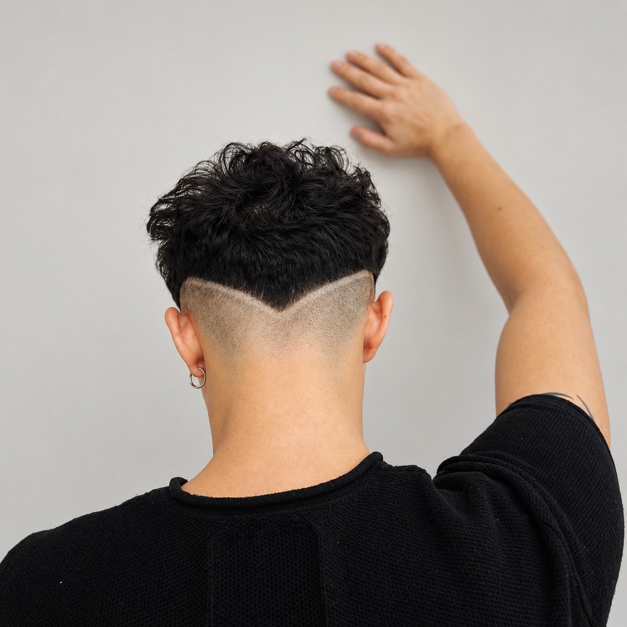 Creative short haircut by Andrii Gerashchenko